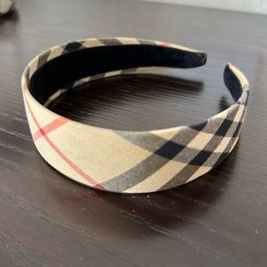 Authentic Burberry headband